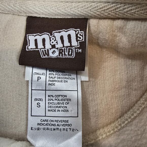M&M's World Sweatshirt Women's Small Authentic Brand Pullover Crewneck 1941 - Picture 5 of 10